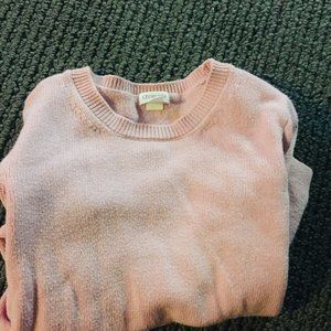 Pink girls size 10 crewcuts sweater